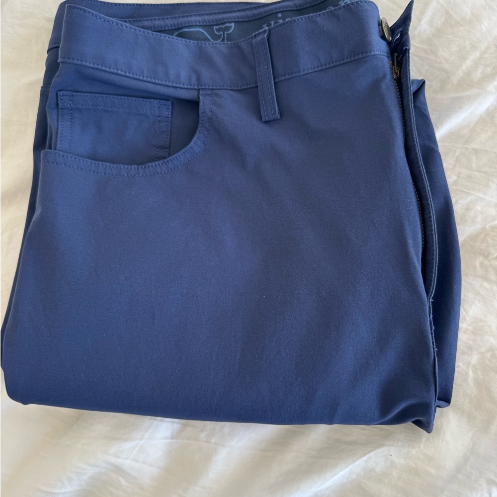 Vineyard Vines Pants Mens 38x32 Performance Pant - Picture 4 of 7